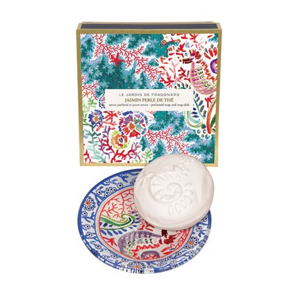 Mýdlo Fragonard's garden 150g s mýdlenkou, různé druhy (Druh Santal Cardamome)