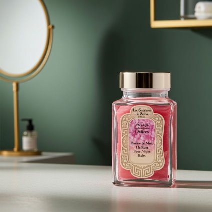 La Sultane de Saba Pleťový ultra výživný noční balzám Á la Rose nejen pro nevesty La Sultane de Saba Paris 100 ml 3 (1)