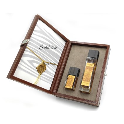Dárkový set Santalum, ALMAH Parfums 1948, unisex parfémová voda, 100 ml+ 30 ml