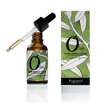 Elixir Absolu Facial Oil, Fragonard, pleťový olej s olivovým olejem, 30 ml
