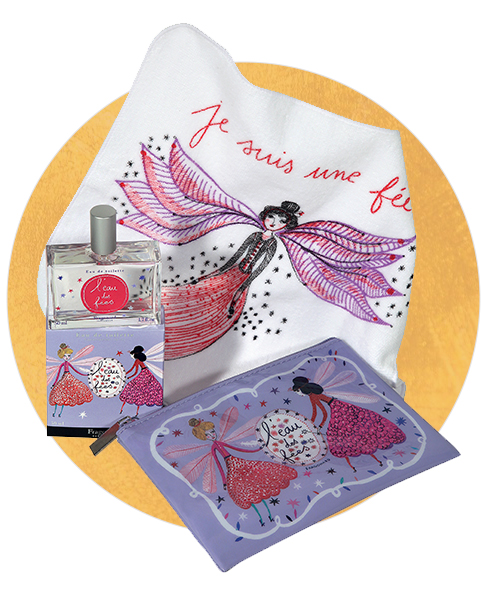 L'Eau des Fées, Fragonard, toaletná voda ve spreji, pre dievčatá, s dárečkem, 50 ml