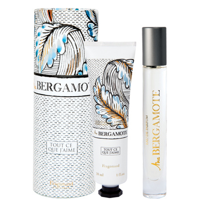 Ma Bergamote, Fragonard, set parfumová voda 7,5 ml a 30 ml krém na ruky