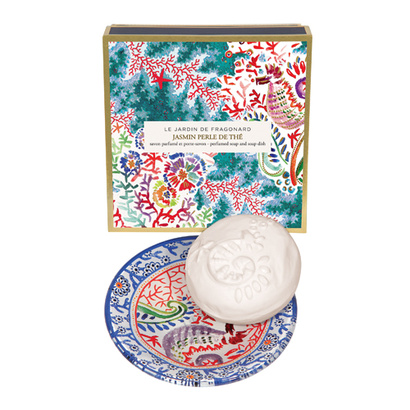 Mydlo Fragonard's garden 150g s mydelničkou, Encens féve Tonka