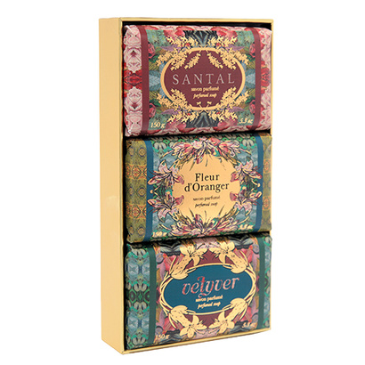 Set 3 parfemovaných mydel, FRAGONARD , 3*150 g