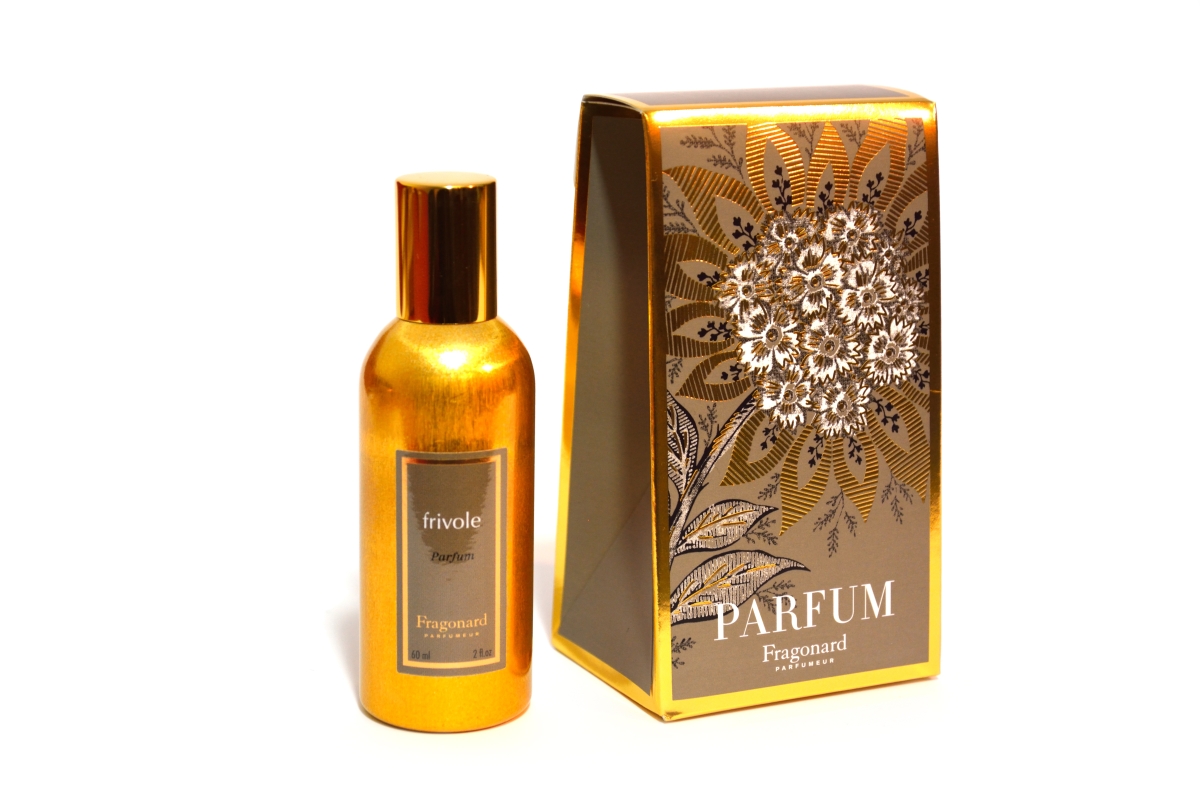 Vzorka Frivole v luxusnom cestovnom flakónu, Fragonard, pravý parfum, 10 ml