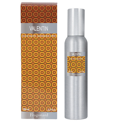 Vzorka Valentin v luxusnom cestovnom flakónu, Fragonard, toaletná voda pánska, 20 ml