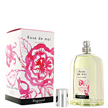Vzorka Rose de Mai v luxusnom cestovnom flakónu, Fragonard, toaletná voda dámska, 10 ml