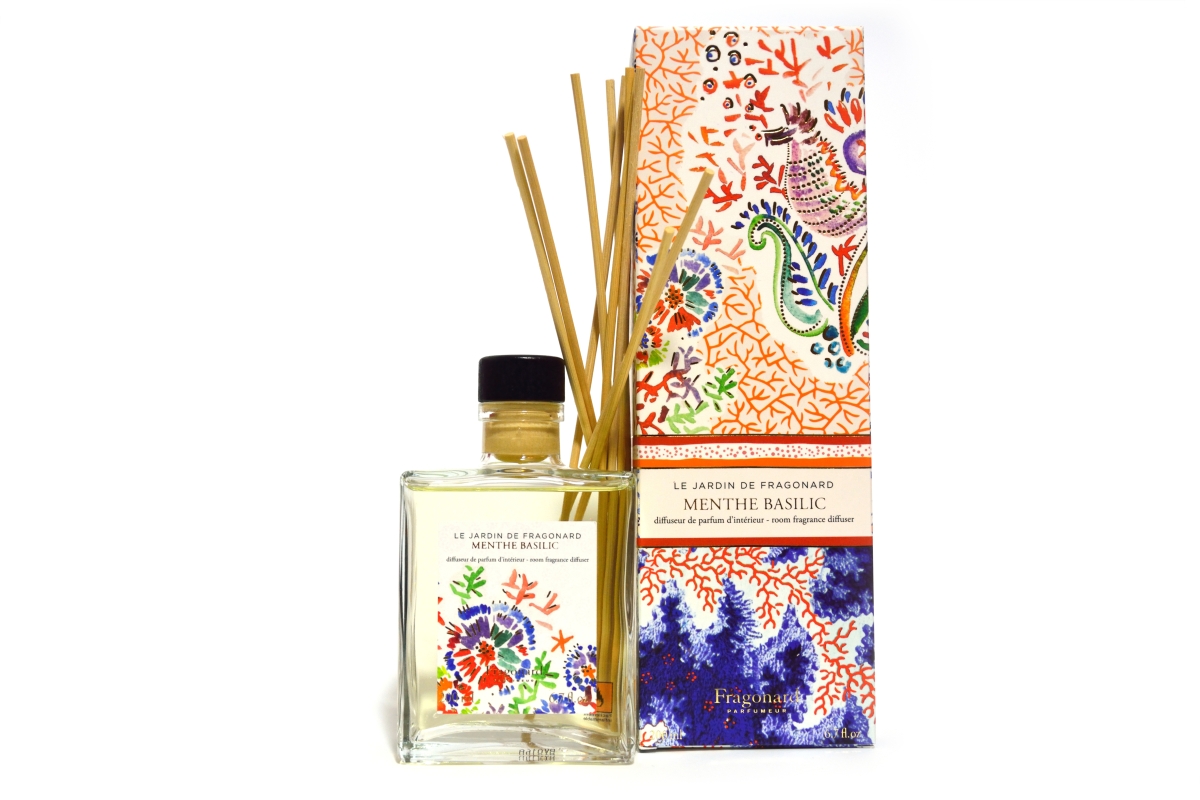 Fragonard’s garden Mint - Basil, Fragonard, aroma difuzér, bytová vôňa, 200 ml