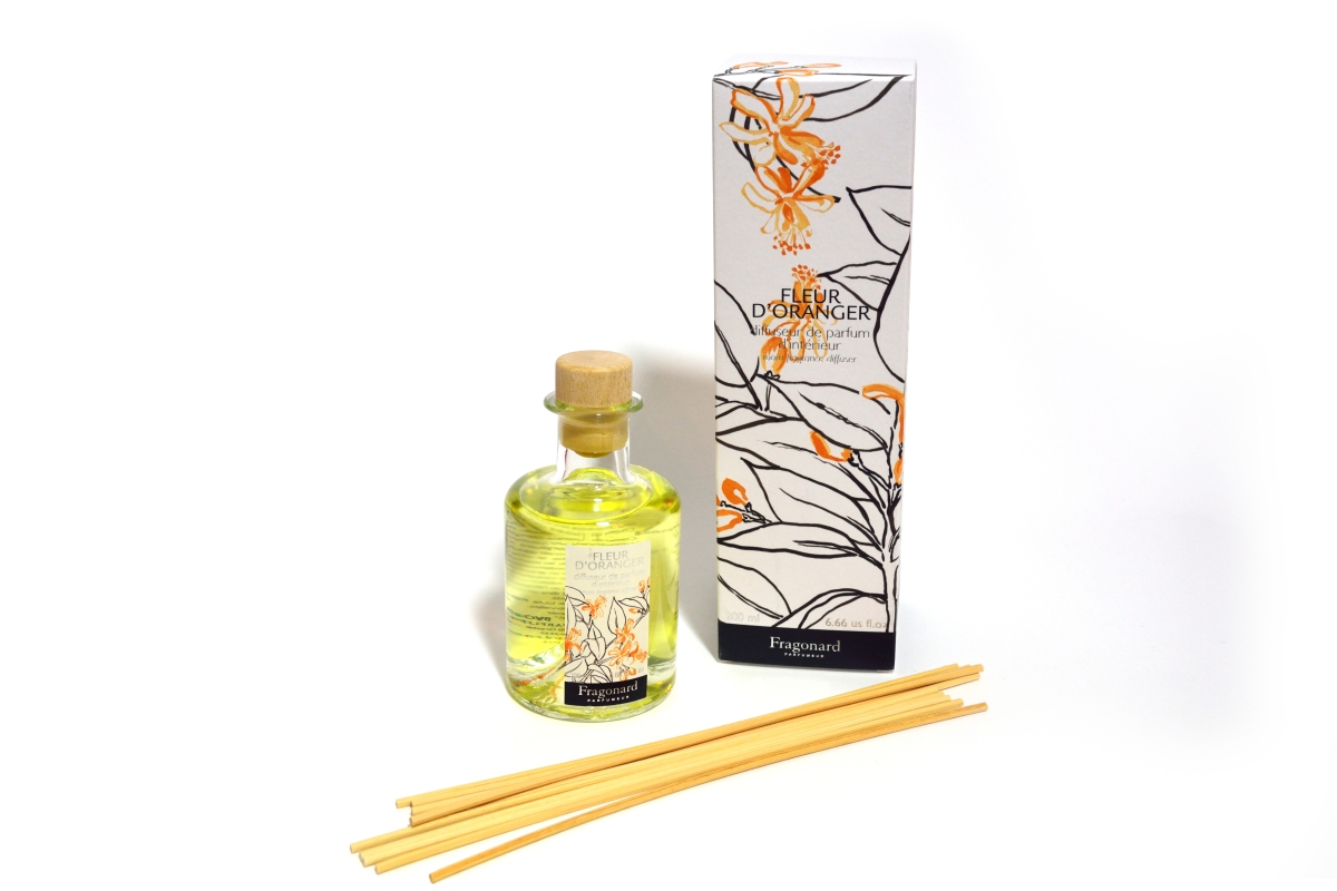 Orange blossom (pomarančový kvet), Fragonard, bytová vôňa, aroma difuzér, 200 ml